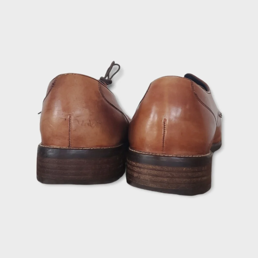 Cole Haan Mens 12M Grand OS Leather Lenox Hill Split Toe Oxfords - Picture 6 of 15